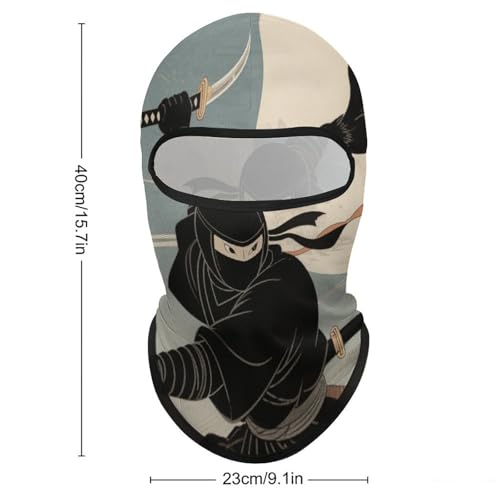 Balaclava para Hombres y Mujeres - Máscara de Protección Solar UPF para Ciclismo, Esquí, Correr | Máscara Antiviento miniatura 3