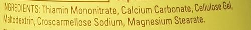 Miniatura 3 de Nature Made Vitamina B-1 100 mg, 100 comprimidos (paquete de 3)