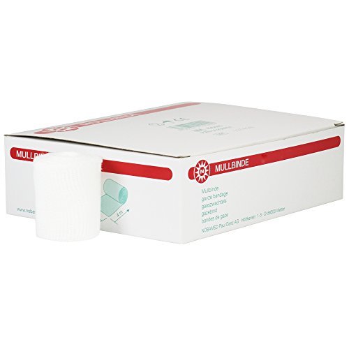 NOBAMED Mullbinden Baumwolle 4 m, Größen:4 cm