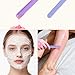 Clofiak 4PCS Silicone Wax Stick, Reusable Non Stick Waxing Applicator, Hair Removal Waxing Spatulas, Popsicle Sticks for Beauty Cosmetics Home Salon Body Use