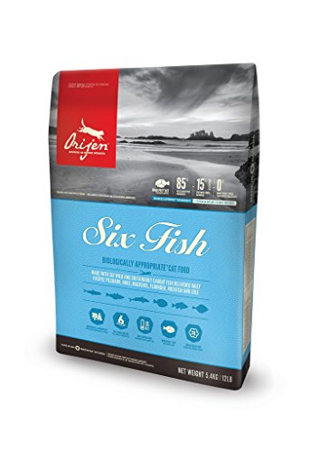 Orijen Six Fish Futter für Katzen und Kätzchen