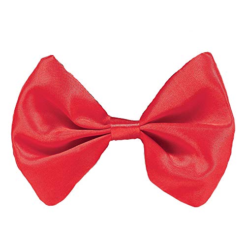 Amscan 8402302 Large White Bow Tie