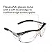 3M Safety Glasses with Readers, Nuvo Protective Eyewear, +1.5, ANSI Z87, Clear Lens, Retro Gray Frame, Soft Nose Bridge, Side Shields