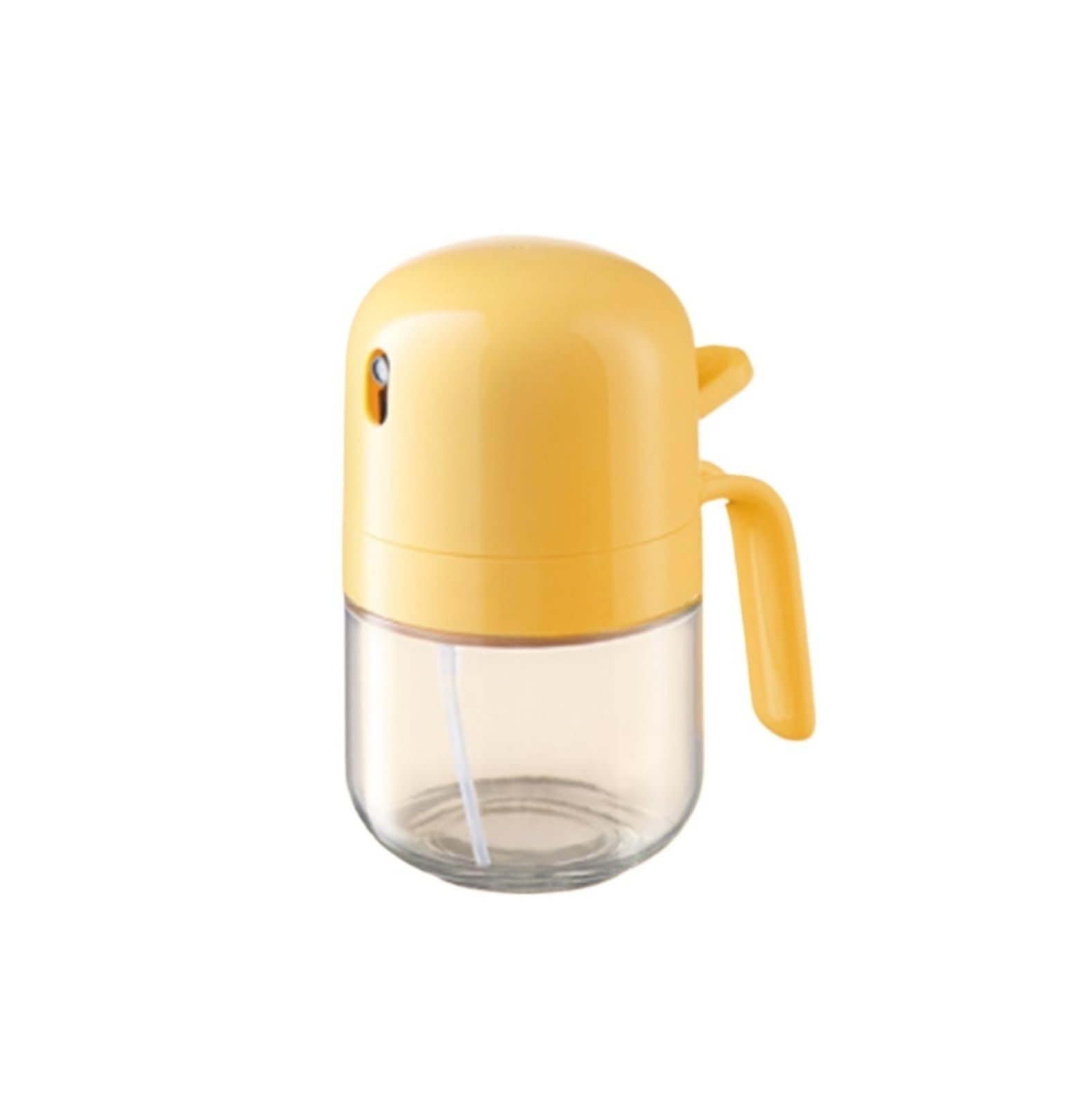 Dispensador de Aceite y Vinagre Pulverizador De Aceite Doméstico A Prueba Fugas For Hacer Ensaladas, Hornear, Freír Y Asar Jarra de Aceite(Yellow)