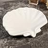 Amazon.com: Ceramic Soap Holder, Sea-Shell Soap Tray with Self Draining ...