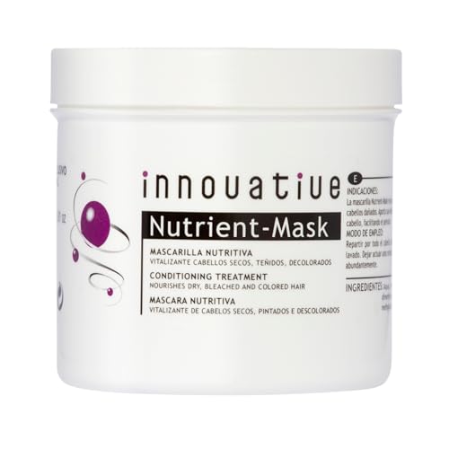 Rueber - Mascarilla Pelo Nutrient Mask 500ml | Mascarilla Capilar Hidratante y Nutritiva | Con Aminoácidos Para Hidratar Pelo Muy Seco y Grueso | Tratamiento Nutritivo Para el Cabello | Aporta Brillo