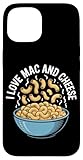 Photo Gallery amo mac and cheese amante della pasta divertente custodia per iphone 15 Photo Gallery amo mac and cheese amante della pasta divertente custodia per iphone 15