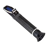 Sper Scientific Sugar Refractometer with Automatic Temperature Compensation (ATC) 300010 – Portable Brix Meter 0 to 32%, Measures Sugar Content for Industrial Applications & More - 4 pc