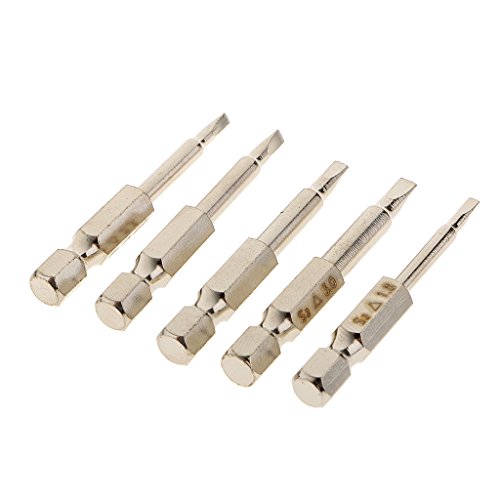 Triangle Head Screwdriver Bits Tip Set S 1/4'' Hex Shank Pack Of 5 #TOP2