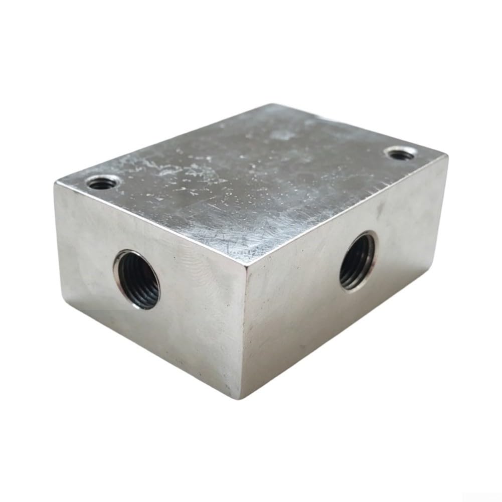 Stahl Ventilblock RC1/4 Präzise CNC Gefräst(PATB)