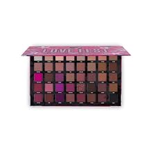 W7 Love Fest Pressed Pigment Palette - 40 Playful Party Colors With Matte, Shimmer, Glitters - Flawless Long-Lasting Bold Makeup