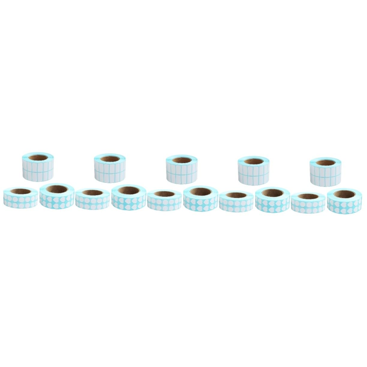 Angoily 5 Set Etichette Adesive Vuote Per Organizzazione Etichette Rotonde E Adesivi Rimovibili Per Ufficio Scuola E Attività Gruppo Design Autoadesivo Per Classificazione E 3 * 5