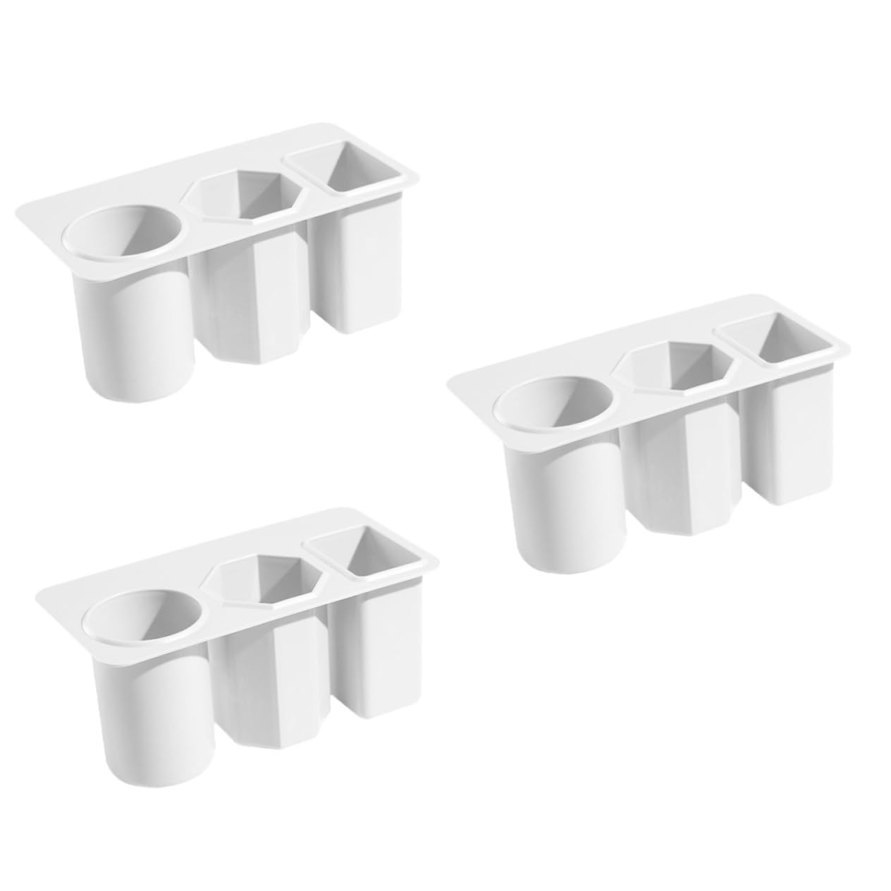 Porte-stylo bureau blanc Uonlytech contre le désordre des crayons et petits objets