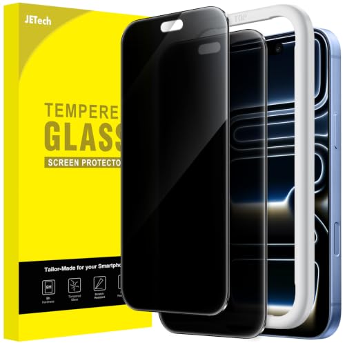 Image of JETech Privacy Screen Protector for iPhone New Pro, 2-Pack
