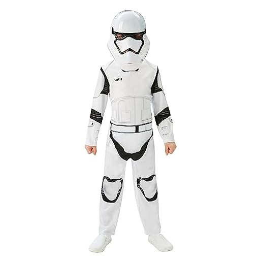 Star Wars Rubies Disfraz Storm Trooper EP7 Clásico para niños y niñas, Jumpsuit con máscara, Oficial, Unisex para Cosplay, Carnaval, Fiestas y cumpleaños | Ya disponible en tu tienda friki favorita! En mundofriki.es!