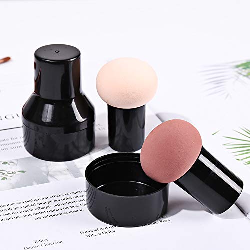 5 Pcs Beauty Flawless Makeup Foundation Puff Mushroom head Sponge Dry Wet Dual-use Foundation Makeup Tool