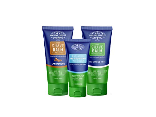 After Shave Balm Aftershave for Men Face and Head Moisturizer Natural and Organic Ingredients Calms Skin Eliminates Razor Bumps Burn Irritation