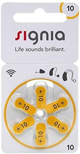 Premium Hearing Aid Batteries ñ Consistent Performance for Optimal Hearing, Size 10-Hearstore.in, (Pack of 6 Batteries)|Hearstore.in