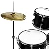 Rockjam Full Sized Drum Kit With Five Drums, Two Cymbals, Drum Throne And Drumsticks - Black, RJFSDK01-BK #4