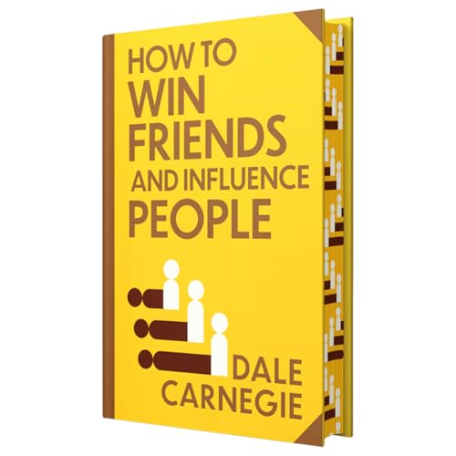 Image of How to Win Friends and Influence People by Dale Carnegie: Wilco Classics Sprayed Edge Premium Hardback Edition