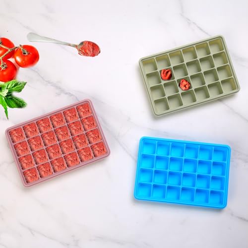 Moldes de silicona para congelador 3 piezas color mezclado miniatura 2