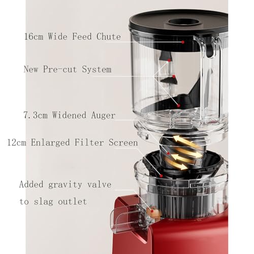 Extracteur de jus commercial pour bars et buffets vitaminés 200W