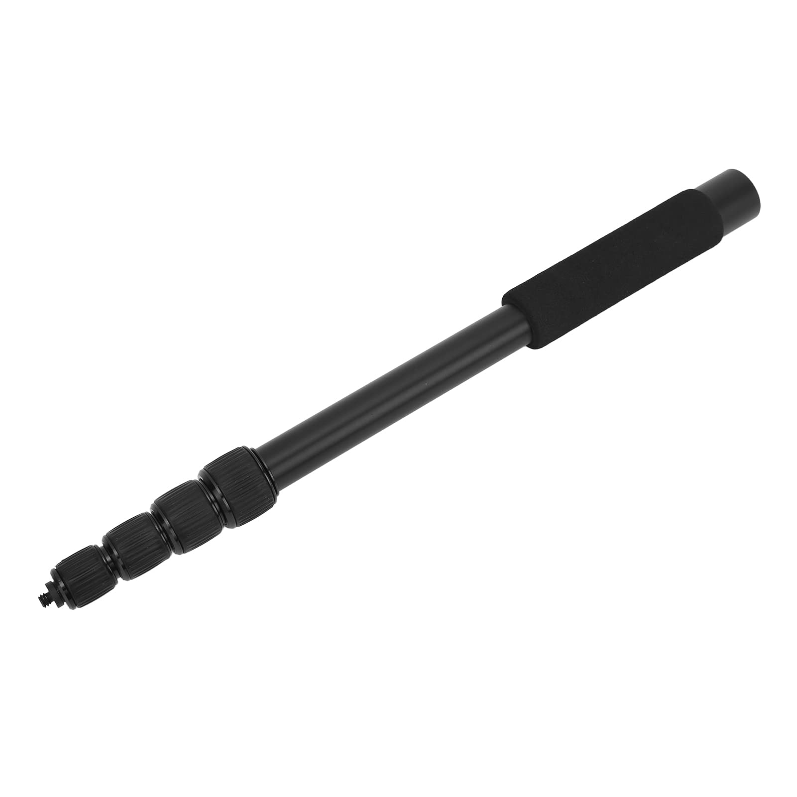 Mic Boom Pole, Mic Boom Arm Tornillo de 1/4 pulgadas Sistema de bloqueo de aleación de aluminio para aplicaciones de TV para la producción de vídeo para entrevistas (5 nodos)