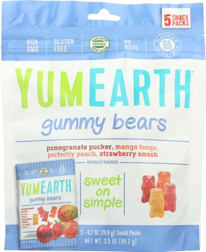 Ositos de goma Yummyearth 3.5 oz pack de 12