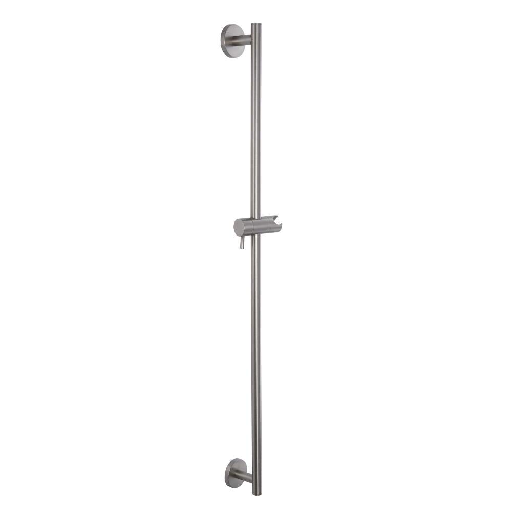 Milano Hunston Shower Riser Rail Bar - Brushed Nickel