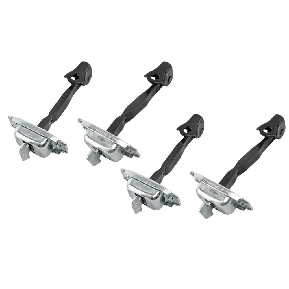 Dnzogw One Color 4Pcs Car Door Stopper Check Strap Limiter For Toyota For Hilux 2004-2015 Vehicle Door Check