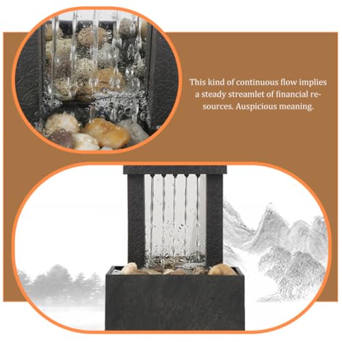 Fontaine à eau de table effet d'eau apaisant et relaxant - 8