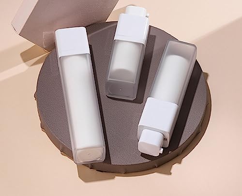Botellas de bomba sin aire para loción y base de maquillaje 5