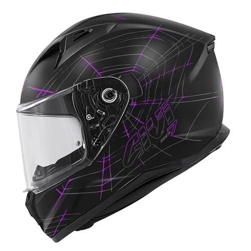 MC GIVI Casco Integrale 50.7 Phobia Nero Opaco Rosa Taglia M