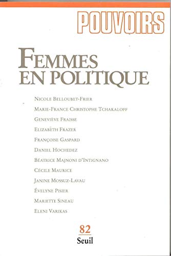 Pouvoirs, n° 082, Femmes en politique (82)