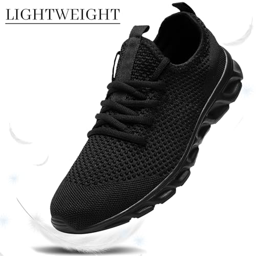 Mens Running Shoes Sneakers Tennis Walking Gym Slip on Lightweight Athletic Breathable Sports Workout Shoe2
