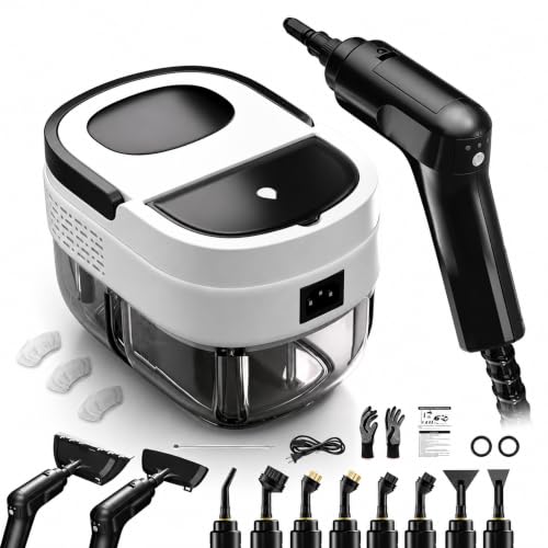 Dampfreiniger Handgerät 3-stufiger verstellbarer Griff 1 6 L Wassertank