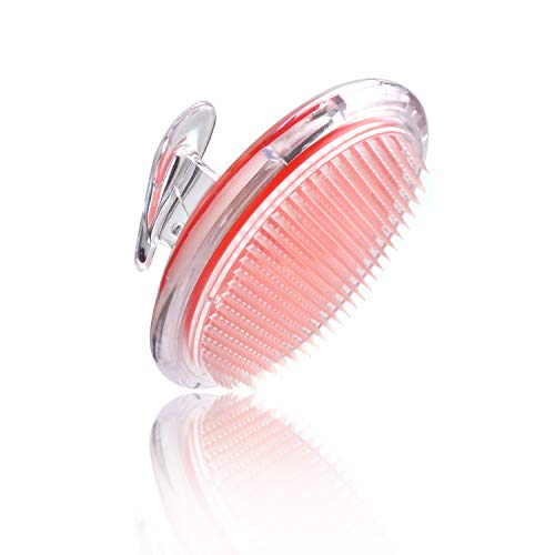 Exfoliating Brush, Body Brush, Eliminate Shaving Irritation for Face, Neck, Armpit, Bikini Line, Legs, To Treat and Prevent Razor Bumps and Ingrown Hairs for Men and Women (Orange)