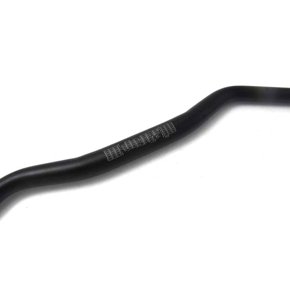Pasuje do R9T Cafe Racer Pasuje do Scrambler Pasuje do TRK 502 28mm kierownica Retro motocykl CNC aluminium anodowana kierownica Motocyklowa Bilans Bilansowy Wykonany(Black and bar end S)