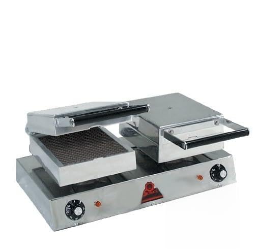 Gaufrier Professionnel Snacky cône électrique - 2 cônes - Sofraca
