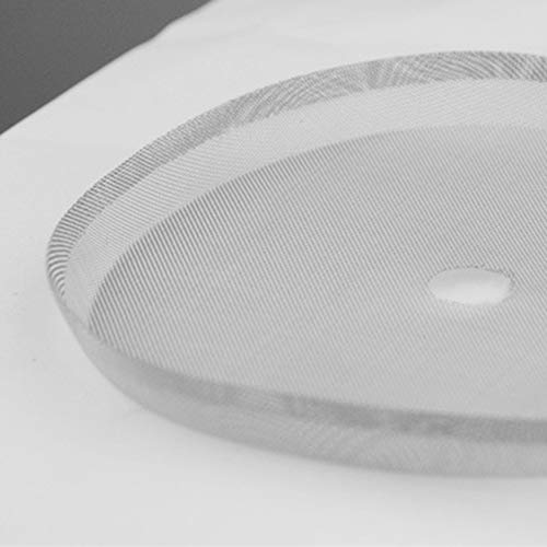 Filtro de prensa de café Walbest 3 peças de filtro de malha removível de aço inoxidável reutilizável