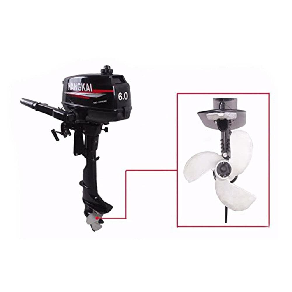 Motore fuoribordo 6HP 102cc 2 tempi lega alluminio CDI per barche e pesca