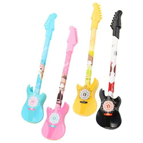 Bolígrafos Gel Forma Guitarra Pack 8 Unidades