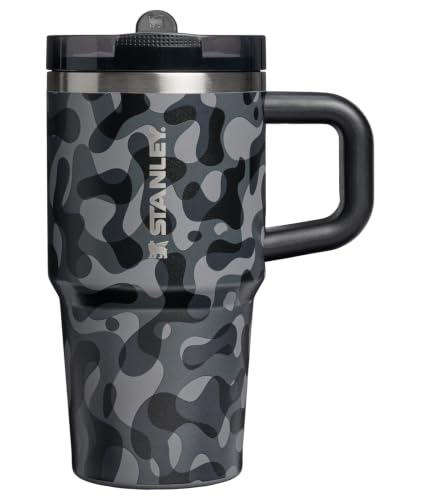 Image of STANLEY Quencher ProTour Flipstraw Tumbler, 20 oz, Black Interfusion