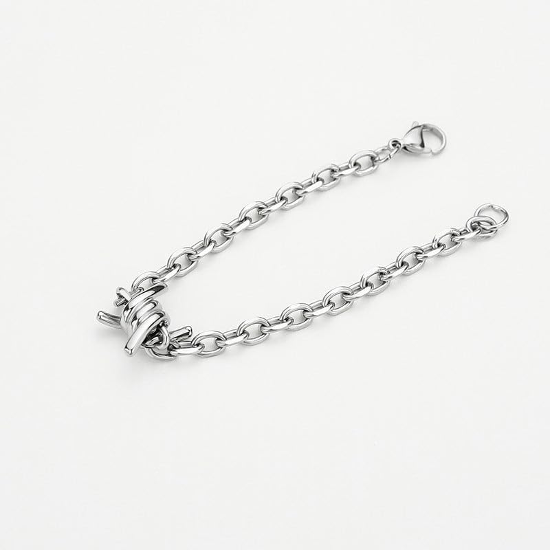 Image of SALTY ALPHA Slick Bracelet for Men & Boys | Stainless Steel | Wrist Band | Fancy & Stylish | Birthday Gift | Aesthetic Jewellery | Accessories for Everyday Wear | Christmas, Marriage, Birthday | Gift for Valentine Day