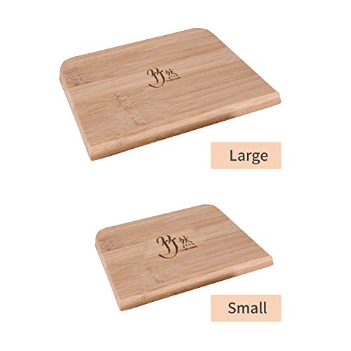 Honorall Ferramentas de espalhamento de vara Bolo Massa Panqueca Raspador de ovo Espalhador De bambu