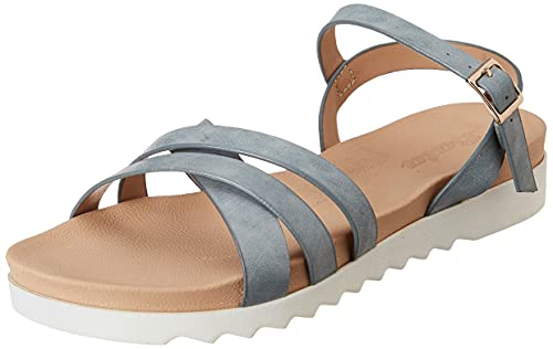 Bata Womens FREYA Sandals (5619823_BLUE_5 UK) (B095X3JP8L) Amazon Price History, Amazon Price Tracker