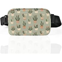 Cactus Fanny Pack for Women Casual Belt Bag Waterproof Purse Lightweight Waist Bags with Adjustable Straps Wallet Travel Presents Workout
