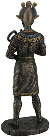 Veronese Osiris Ancient Egyption God of the Dead Bronze Finished Statue