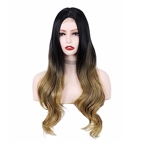 Image of LONG HAIR WIG OMBRE FULL HEAD LONG WIG