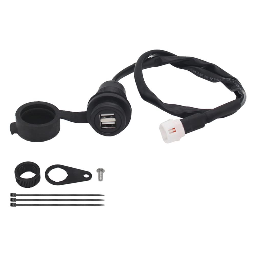 Adaptateur USB Double Chargeur Moto Pour Yamaha MT-09 SP FZ-09 MT-07 - 2018 à 2024